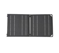 Cocoarm Panel Solar Plegable Cargador Solar Portátil de 20 W con Células Monocristalinas Conversión del 24% 2 Salidas USB 5 V 9 V IPX4 para Acampar Senderismo Viajes Respaldo de Energía