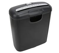 Cocoarm Paper Shredder Eficiente Sprezing Permanente 6 Hojas Al Mismo Tiempo para la Casa y el consultorio: Acero 1 X Cubo de Triturador Ideal para Facturas y Pedidos de Exprss Luz Funcionamiento