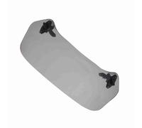 Cocoarm Parabrisas Ajustable, Parabrisas Premium con Brazos de Extensión para Deflector de Viento de Motocicleta, Deflector de Viento para una Conducción Cómoda (Ahumado estilo pequeño)