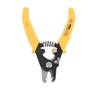 Cocoarm Pelacables de Fibra óptica de 3 Puertos, Pelacables de Fibra de Acero con de PVC, Orificios de Precisión de 125 μm y 250 μm, Hebilla de Seguridad, para Técnicos de Cables de Coleta de Puente
