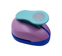 Cocoarm Perforadora Circular de 16 Mm Perforadora de Papel para Manualidades de Aleación de Zinc y ABS para Hacer Tarjetas, álbumes de Recortes y Fotos, Fácil Prensado para Niños Uso en la Oficina
