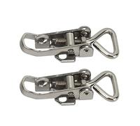 Cocoarm Pestillo Antisonajero para Barcos, Abrazadera de Sujeción de Acero Inoxidable 304, Tamaño de 66mm a 75mm, Ideal para Bloquear Escotillas y Puertas Marinas