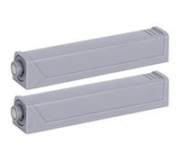 Cocoarm Pestillos Magnéticos de Empuje ABS 2 Juegos de 9,5 X 1,5 Cm para Gabinetes, Cajones y Armarios Manija Apertura Libre Fuerte Sujeción Magnética Fácil Instalación