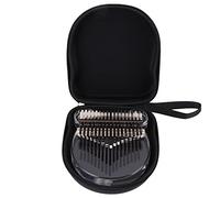 Cocoarm Piano de Pulgar Kalimba, Instrumento Musical de Acrílico Transparente de 17 Teclas con Martillo de Afinación y Estuche de Transporte, Buena Resonancia para Niños Principiantes Fanáticos de
