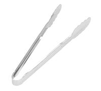 Cocoarm Pinza para Alimentos Pinza de Cocina de Acero Inoxidable 304 de Cocina Engrosada 3,2 a 4,2 Cabeza de Agarre Ancha Bordes Redondeados para Barbacoa Cocinar Hornear Acampar (pequeña)