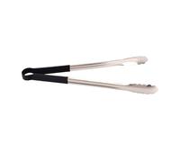 Cocoarm Pinzas de Cocina, Diseño Premium de Acero Inoxidable con Bordes Festoneados Resistentes Al Calor hasta 180°C y Aptas para Lavavajillas, para Cocinar, Asar a la Parrilla y servir. (largo)