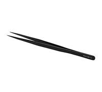 Cocoarm Pinzas de Precisión, Pinzas de Punta Fina de Aleación de Aluminio, Resistentes a la Corrosión y a los Imanes, Punta Recta Portátil para Reparación de Soldadura por Microscopio en Reloj de PC
