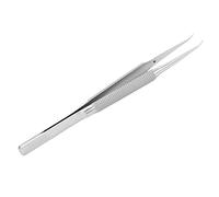 Cocoarm Pinzas de Reparación de Soldadura, Pinzas de Punta Fina de Acero Inoxidable con Antideslizante, No Magnéticas, Resistentes a la Oxidación para Soldadura de PCB, Reparación de Placa Base,