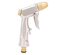 Cocoarm Pistola de Agua de Alta Presión, Rociador de Riego Manual con Manguera de Metal, 4 Patrones de Rociado, Distancia de Rociado de 32,8 a 49,2 Pies, Boquilla de Latón Completa para Lavado de