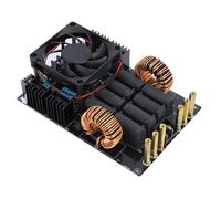 Cocoarm Placa de Calentamiento por Inducción de 1000 W Módulo de Potencia ZVS 12 V A 40 V PCB Cobre de Aluminio con Ventilador de Refrigeración 50 A para Piezas Pequeñas de Bricolaje Tratamiento