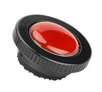 Cocoarm Placa Redonda de Liberación Rápida, Mini Placa de Trípode de Acción Compacta de Aleación de Aluminio, Tornillo Portátil Ultraligero de 1/4 de Pulgada para Cámaras DSLR y sin Espejo (Rojo)