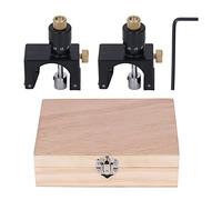 Cocoarm Plantilla de Ajuste de Cuchilla Cepilladora, Posicionador de Cuchilla Cepilladora de Acero con Alto Contenido de Carbono, Juego de 2 Calibres Magnéticos para Ajuste Preciso de la del Cuchillo,