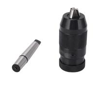 Cocoarm Portabrocas Autoajustable, Portabrocas Manual sin Llave de Acero con Alto Contenido de Carbono para Varias Máquinas Perforadoras, Capacidad de 1-16 Mm, Ideal para Uso en Talleres
