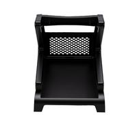 Cocoarm Portaetiquetas Portaetiquetas Térmico ABS 2 en 1 para Etiquetas en Rollo y Plegadas en Abanico Soporte de Etiquetas de Escritorio Compacto de 4,3 X 7 Pulgadas para Vendedores de Envíos en el