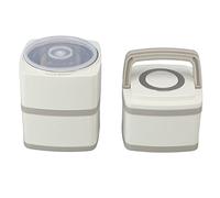 Cocoarm Portátil, Caja de Acero Inoxidable 304 con Diseño Multicapa a Prueba de Fugas, Aislamiento de 4 a 6 Horas, Contenedor de Alimentos con Cerradura Giratoria para Viajes Escolares de Oficina