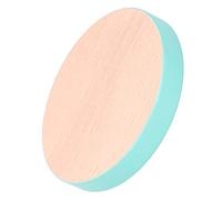 Cocoarm Posavasos de Madera Redondo, Tapete de Madera para Mesa, 3,9 X 0,6 Pulgadas, Resistente Al Calor, Almohadilla de Aislamiento Térmico con Vetas de Natural para el Hogar, Cocina, té, Taza de