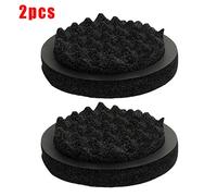 Cocoarm Potenciador de Altavoz de Espuma Universal para Puerta de Coche, Anillo de Altavoz de 6,5 Pulgadas de Algodón Insonorizado para Mejorar la Calidad del Audio, 2 uds. (BLACK)