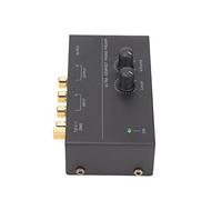 Cocoarm Preamplificador de Reproducción de Discos Bajo Rausch -Stereo - Sensibilidad de Salida Phono Preams para Entusiastas de (Enchufe de la UE)