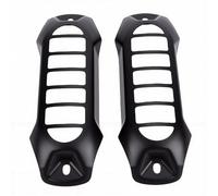 Cocoarm Protector de Luz Auxiliar de Motocicleta, Protector de Luz Auxiliar LED ABS Negro 1 par Izquierda Derecha a Prueba de Arañazos Cubierta de Lámpara Rejilla para ADV 2024 2025 Conducción