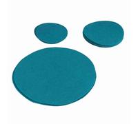 Cocoarm Protector de Olla Divisor de Platos de Fieltro, Almohadilla Antifricción, Protege Platos Delicados, Tamaño Personalizable, Evita Arañazos, Adecuado para Varias Vajillas (24PCS)