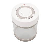 Cocoarm Recipiente de Vacío Eléctrico, Contenedor de Granos de café de Vidrio de Alto Borosilicato con Batería Incorporada de 500 MAh, Sellado Al Vacío con un Toque, Monitoreo en Tiempo Real para