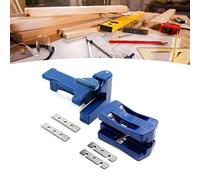 Cocoarm Recortadora de Bandas, Recortadora Manual de Bandas de Bordes con Cuerpo de PVC y Cuchillas de Acero con Alto Contenido de Carbono, Incluye 6 Cuchillas, para Tareas de Fabricación de