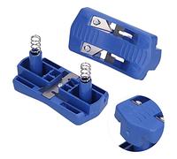 Cocoarm Recortadora de Bordes Recortadora Manual de Bandas de Bordes Acero con Alto Contenido de Carbono y PVC de 15 a 40 Mm Empuñadura Antideslizante con de Doble Cara para Carpintería de Láminas