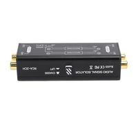 Cocoarm Reductor de Interferencias Musicales, Aislador de Ruido Chapado en Oro con Baja Distorsión 0,0025% para Sistemas de Cine en Casa y para Automóviles