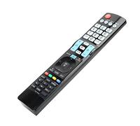 Cocoarm Reemplazo de Control Remoto de Televisión, Control Remoto de TV ABS para AKB73756504 AKB73756502, Peso Ligero 2 AAA Power, Copia de Seguridad Remota Perdida o Rota para Uso Doméstico