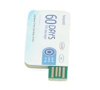 Cocoarm Registrador de Temperatura de un Uso, Registrador USB con Informe PDF, Precisión de ±0,5 °C, for Control de Temperatura y Seguimiento de Cadena de Frío (TempU05)