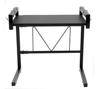 Cocoarm Rejilla Negra para Horno Microondas Soporte para Microondas de Acero Al Carbono Estante Ajustable de 17,3 a 26 X 14 X 16,9 Pulgadas Capacidad de 25 Kg con 4 Ganchos para Encimera de Cocina