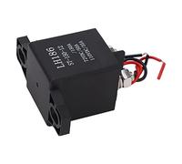 Cocoarm Relé de Arranque Bobina de Latón Relé Solenoide de Arranque 2 Terminales 1.8W Latón ABS Respuesta Rápida Corriente de Carga Alta para ATV UTV Carro de Moto de Nieve Cortacésped Automóvil (12