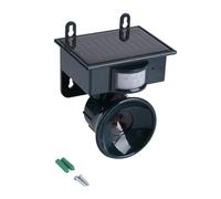 Cocoarm Repelente Ultrasónico Solar, Ahuyentador de Animales con Sensor de Movimiento PIR, Frecuencia Ajustable a Prueba de Clima para Protección de Jardín Exterior