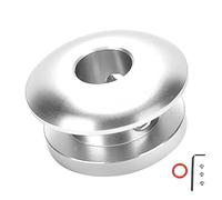 Cocoarm Retenedor de Bota de, Tapón de Bota de Palanca de Cambios de Metal, Fija la de Suelta para Automóviles Manuales (C (plata))