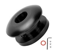 Cocoarm Retenedor de Bota de, Tapón de Bota de Palanca de Cambios de Metal, Fija la de Suelta para Automóviles Manuales (B (negro))