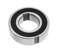 Cocoarm Rodamiento de Embrague de Cuña CSK25PP, Rodamiento de Embrague de Rueda Libre con Doble Chavetero, de Unidireccional de 25 * 52 * 15 Mm con Gran Capacidad de Carga, Compromiso Suave,