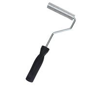 Cocoarm Rodillo de Laminación de Fibra de Vidrio Rodillo de Burbujas de Aleación de Aluminio de Resina Lavable con Acetona de 21x100 Mm para Laminación de FRP Eliminación de Burbujas Nivelación y