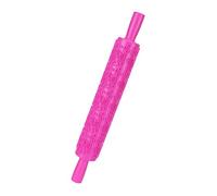 Cocoarm Rodillo de Plástico para Fondant en Relieve, Hermoso Diseño, Postres Atractivos, Práctico Utensilio para Hornear, Fácil de Usar, Apto para Lavavajillas, Lavar con Agua y Antes del Primer