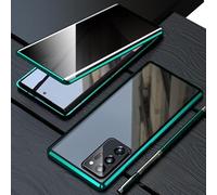 Cocoarm S21 Funda de Privacidad para Pantalla, Protección de Cuerpo (S10 | Parte trasera de vidrio templado, parachoques de aluminio, pantalla antiespía de espejo, cubierta antiarañazos y a prueba