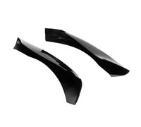 Cocoarm Separadores de Labios de Parachoques Delantero, Alerón Lateral Negro Brillante ABS de 58 Cm 22,8 Pulgadas, Diseño Adhesivo, Juego de 2 Piezas, para Parachoques Deportivo Serie 4 F32 F33 F36 M