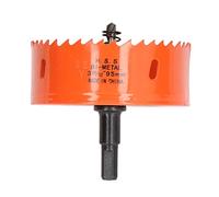 Cocoarm Sierra de Bimetálica Sierra de HSS con Eje Resistente Profundidad de Corte de 32 Mm Dientes de Expulsión de Viruta para Madera PVC Metal Blando Plástico para Instaladores de Bricolaje