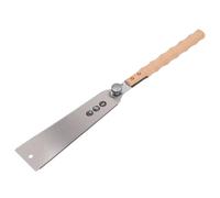 Cocoarm Sierra de Mano de Doble Filo, Sierra de Tracción de Aleación SK5 con Hoja Desmontable de 250 Mm, de Corte Al Ras de Triple Diente Fino para Carpintería, Fabricación de Modelos de Muebles de