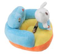 Cocoarm Silla para Aprender a Sentarse Asiento de Apoyo para Bebés de Felpa Ángulo Ajustable Sofá Portátil de Piso Suave Silla para Bebés La Práctica de Sentarse Previene Caídas y Juegos en Posición