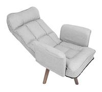Cocoarm Sofá Cama Giratorio de 360 Grados, Sillón Reclinable de Tela de Poliéster con Respaldo de 5 Posiciones, 95 X 80 X 70 Cm, Sillón Plegable para Sala de Estar, Dormitorio, Oficina en Casa