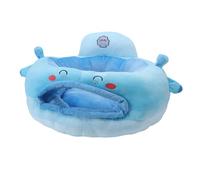 Cocoarm Sofá de Felpa de Dibujos Animados con Soporte para bebé para que el bebé Aprenda a Sentarse, Soporte de Espalda Suave para Jugar, 45 X 60 Cm, 1 sofá para Sentarse para (estilo 1)