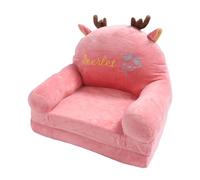Cocoarm Sofá Plegable de Tela para Niños con Relleno de Esponja, Lindo Diseño de Animales de Dibujos Animados, Asientos Plegables para Leer TV, Descanso en el Hogar, Guardería, Jardín de Infantes