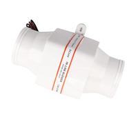 Cocoarm Soplador de Aire de Sentina Marina de 3 Pulgadas ABS Ventilador de Aire en Línea 12 V 130 CFM Carcasa de Motor Resistente Al Agua Montaje Vertical u Horizontal para Yate Barco RV Caravana