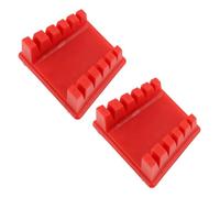 Cocoarm Soporte de Abrazadera de la Estaci¨®n de Soldadura, Resistente Al calor: Soporte de Alambre de 2 Piezas, para Soldar 5 Ranuras con Estable, Aplicaci¨®n Vers¨¢til, Confiabilidad Duradera