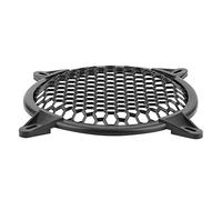 Cocoarm Subwoofer de 12 Pulgadas Mesh Guard Altavoce Cubierta Audio Audio Material de Plástico Negro con Contaminación del Aire para 6 8 10 Subwoofers de 12 Pulgadas (15.2 cm/6in)