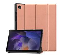 Cocoarm Tab A8 10.5in Funda, Funda de Pie de Tríptico (Rose Gold) | Funda inteligente Auto Wake Sleep, cierre magnético, esquinas reforzadas, forro de microfibra, protección para tableta a